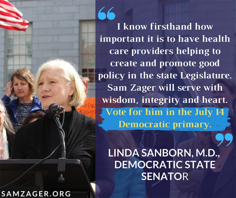 Senator Linda Sanborn